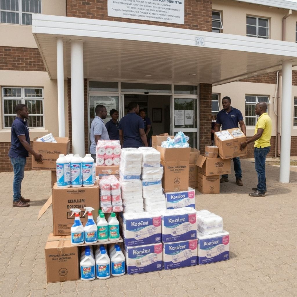 Donation of Cleaning Products